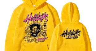 Sound Like Heaven Yellow Hellstar Hoodie