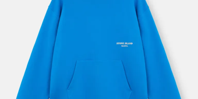 Bright-Blue-Stone-Island-Hoodie