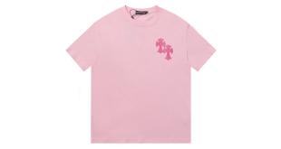 chrome-hearts-pink-t-shirt