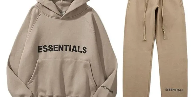 Brown Essentials Tracksuit