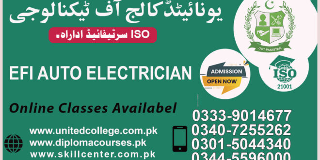 EFI Auto Electrician Course in Rawalpindi