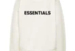 Fear of God Essentials Off-White Crewneck Sweatshirt